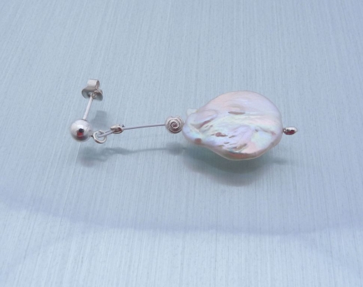 Crash Ohrringe aus Süßwasserzuchtperlen-verkauft-